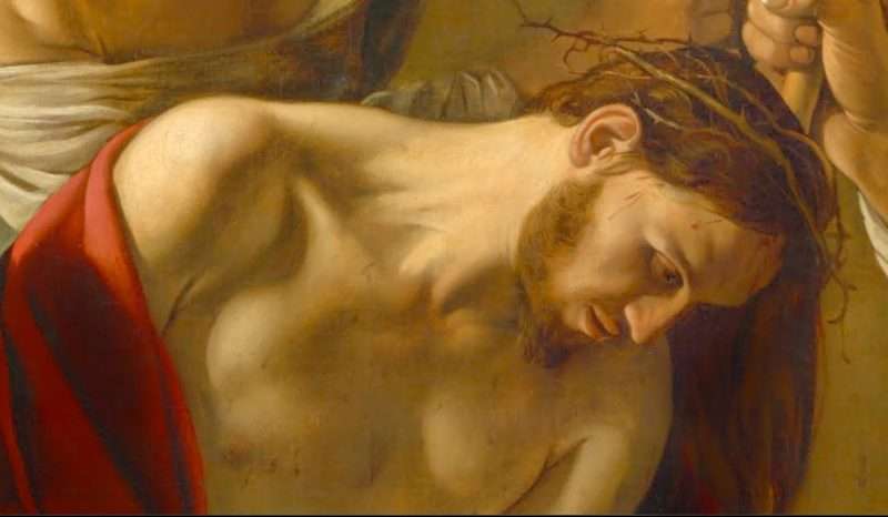 Ο Caravaggio εμπνεύστηκε το Ακάνθινο στεφάνι στο κεφάλι του Ιησού κατα το Θείο Δράμα