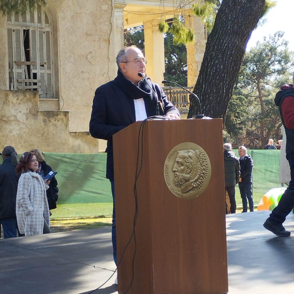Ο Δήμαρχος Ηρακλείου Νίκος Μπάμπαλος μίλησε για τις προοπτικές αξιοποίησης στο κτήμα Φιξ