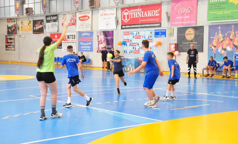 Ο.Φ.Ν.Ι.: Γιορτή από τις Ακαδημίες Handball στο Κλειστό Γυμναστήριο στα Πευκάκια 