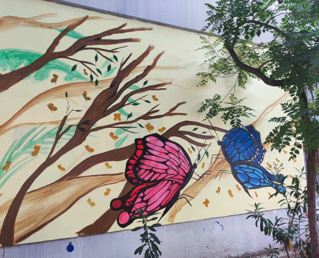 Νέα Ιωνία: Γκράφιτι και Street art μεταμορφώνουν σχολεία σε χώρους Τέχνης 