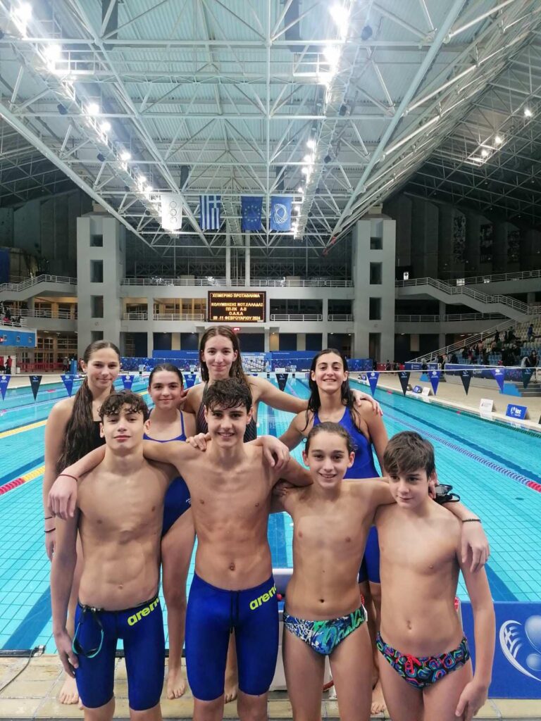 ΟΦΝΙ: Σάρωσε στο Χειμερινό Πρωτάθλημα Νοτίου Ελλάδας στην Κολύμβηση Παμπαίδων
